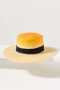 Ortus Lulo Flat-Brim Straw Boater