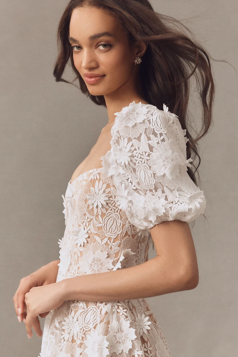 Helsi Mallory Lace Fit & Flare Midi Dress