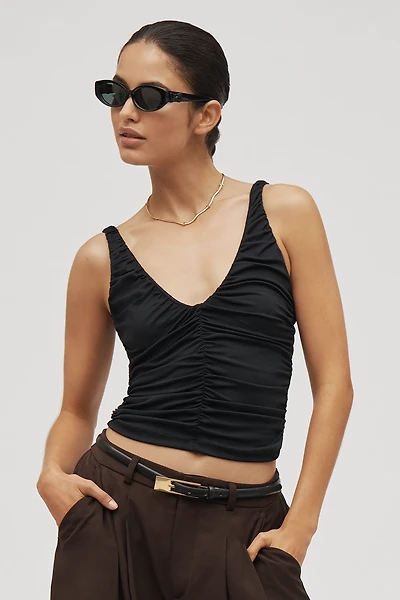 Skinny Square Buckle Belt