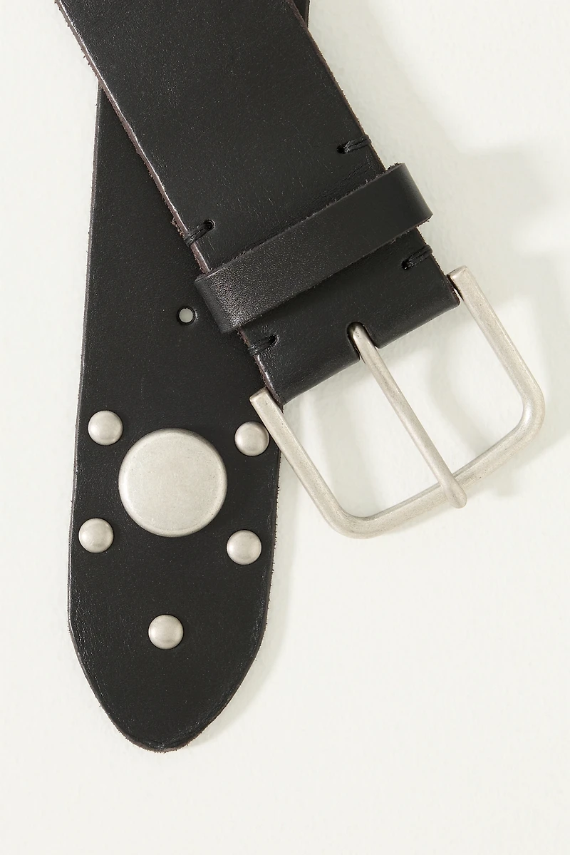 By Anthropologie Studded Wide Belt