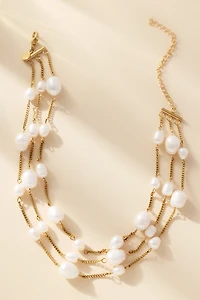 Petit Moments Eternal Layered Pearl Necklace
