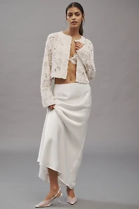 Unreal Fur Rosa Floral Tulle Jacket