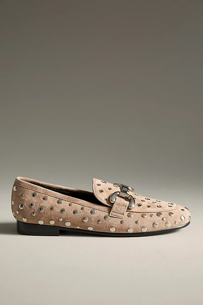 Bibi Lou Zagreb Suede Studded Loafers
