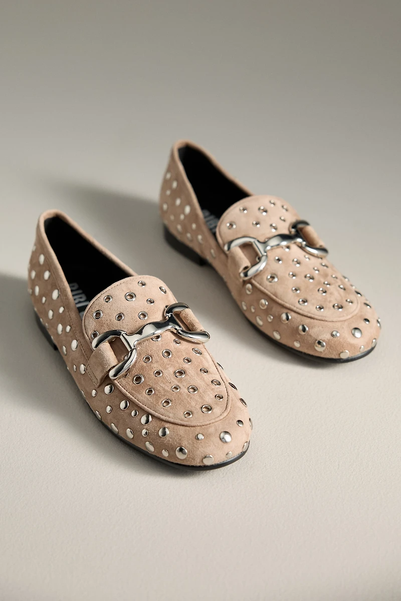Bibi Lou Zagreb Suede Studded Loafers