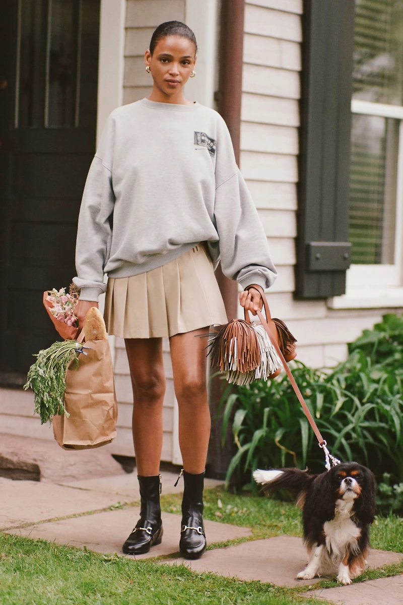 Bibi Lou Loafer Ankle Sock Boots