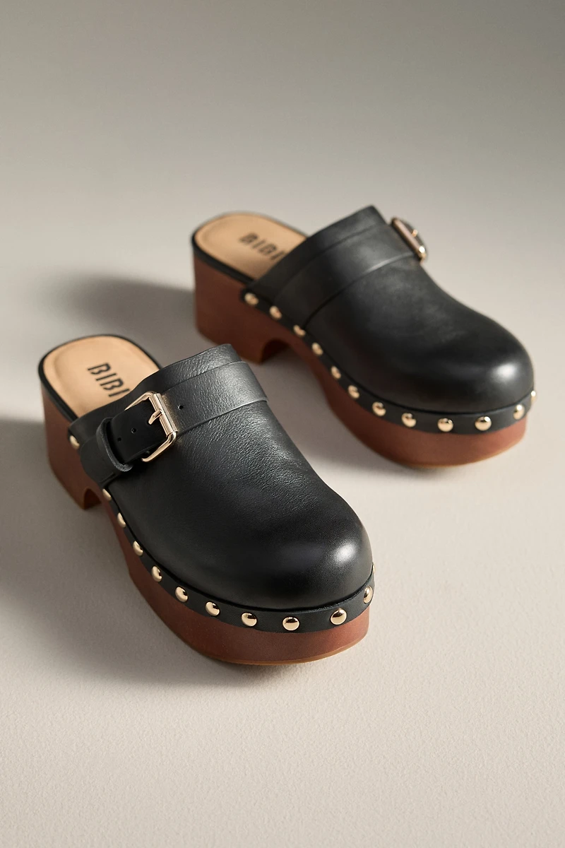 Bibi Lou Platform Studded Clogs