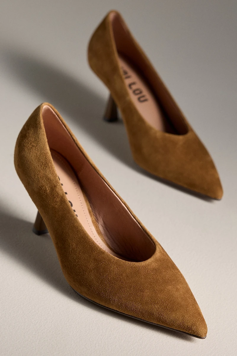 Bibi Lou Pointed-Toe Pumps