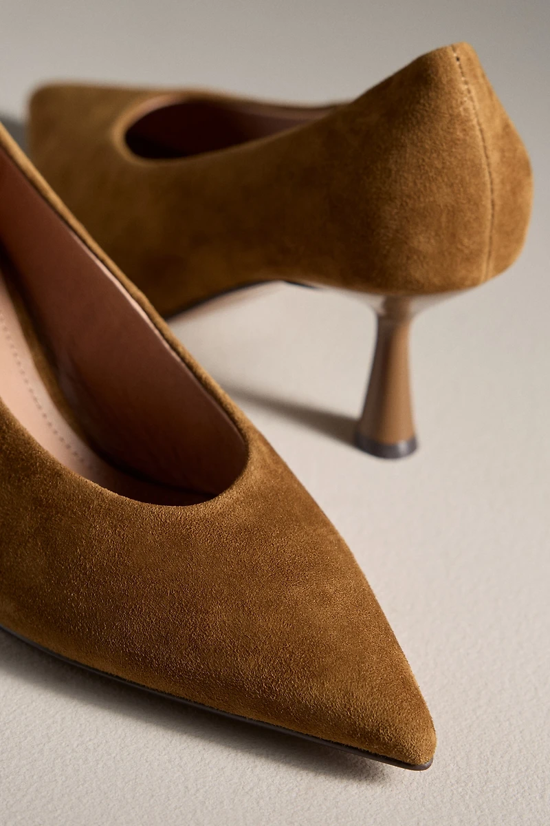 Bibi Lou Pointed-Toe Pumps