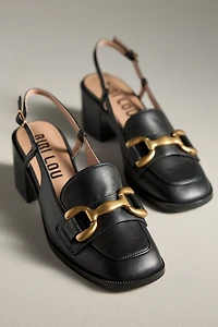 Bibi Lou Zagreb Slingback Loafers