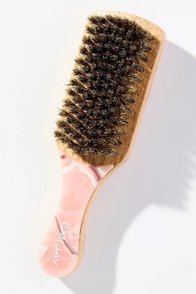 Emi Jay Pink Chantilly Mini Boar Bristle Brush