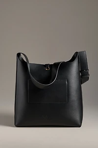 Mali + Lili Buckle Bucket Shoulder Bag