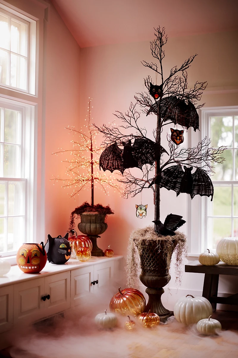 Feathered Crow Decorative Object