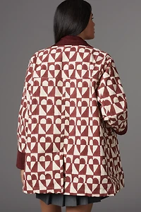 SZ Blockprints Patterned Swing Coat