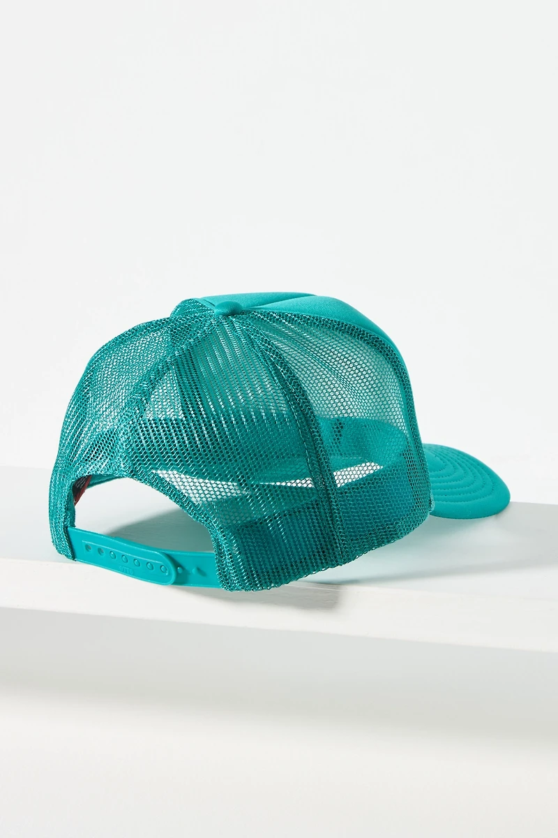 Ascot + Hart Smiley Heart Trucker Hat