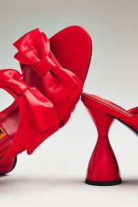 SIMONMILLER  Bow Verner Mule Heels