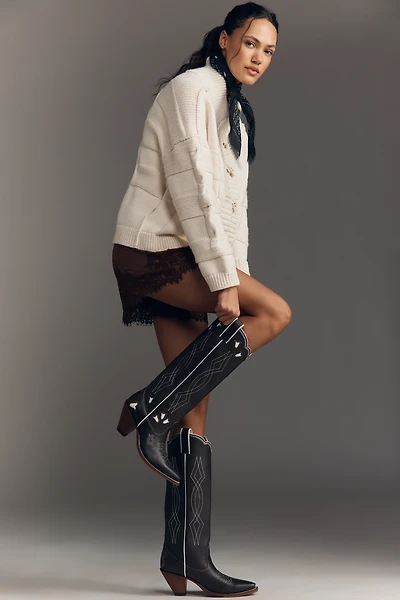 Besita Sunny Inlay Tall Western Boots