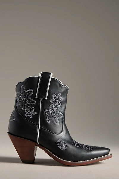 Besita Bliss Embroidered Ankle Boots