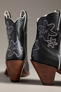 Besita Bliss Embroidered Ankle Boots