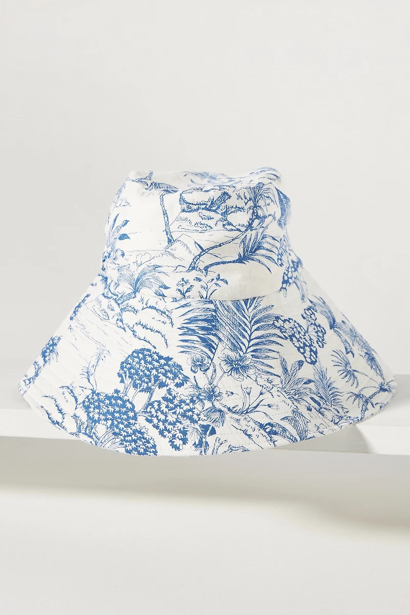Brunna.Co Nau Botanica Cotton Canvas Bucket Hat