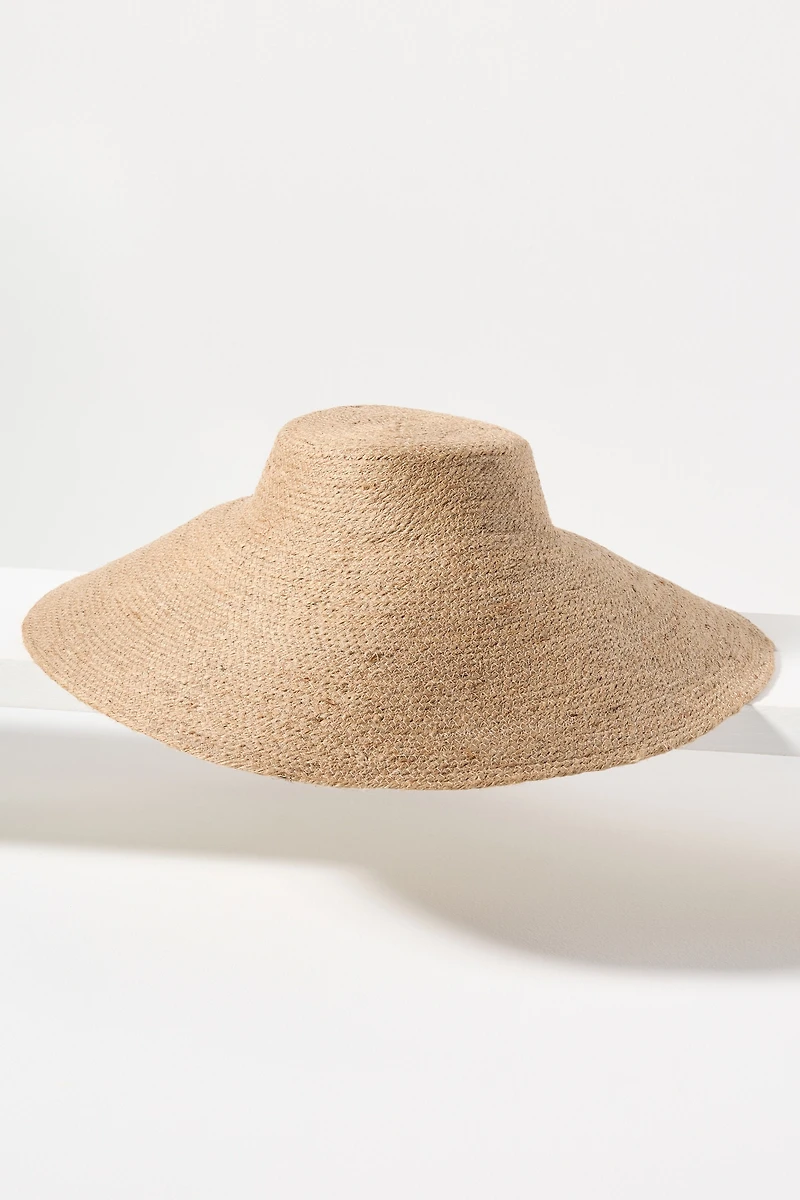 Brunna.Co Reign Jute Straw Bucket Hat