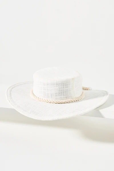Brunna.Co Tatami Linen Jute Boater