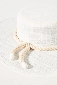 Brunna.Co Tatami Linen Jute Boater