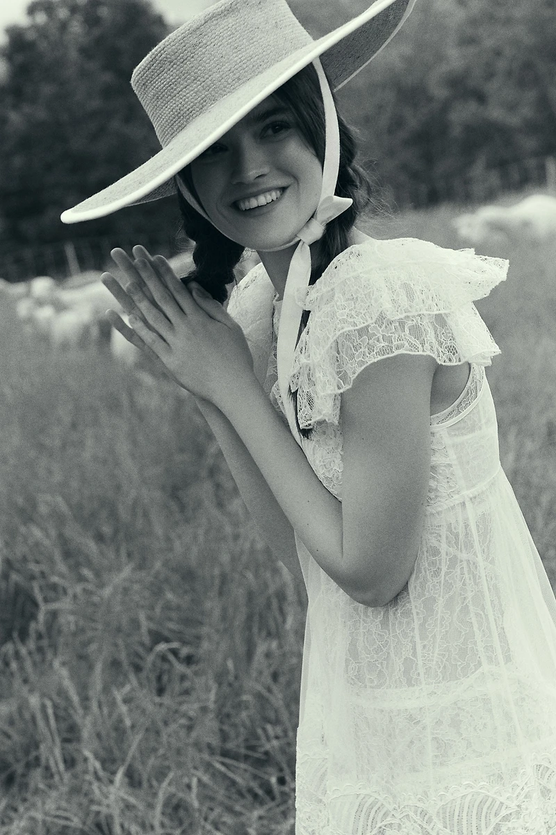 Brunna.Co Loli Jute Boater Hat