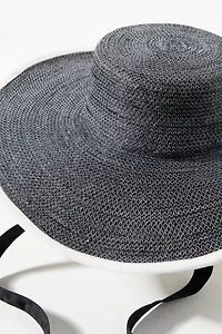 Brunna.Co Lolo Wide-Trim Jute Boater