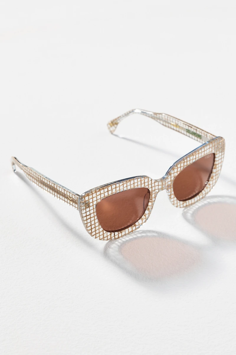 I-SEA x Maeve Cat-Eye Polarized Sunglasses