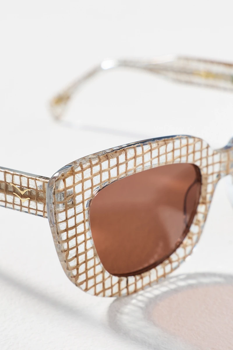 I-SEA x Maeve Cat-Eye Polarized Sunglasses