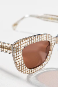 I-SEA x Maeve Cat-Eye Polarized Sunglasses