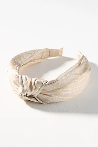 Everly Dotted Knot Headband