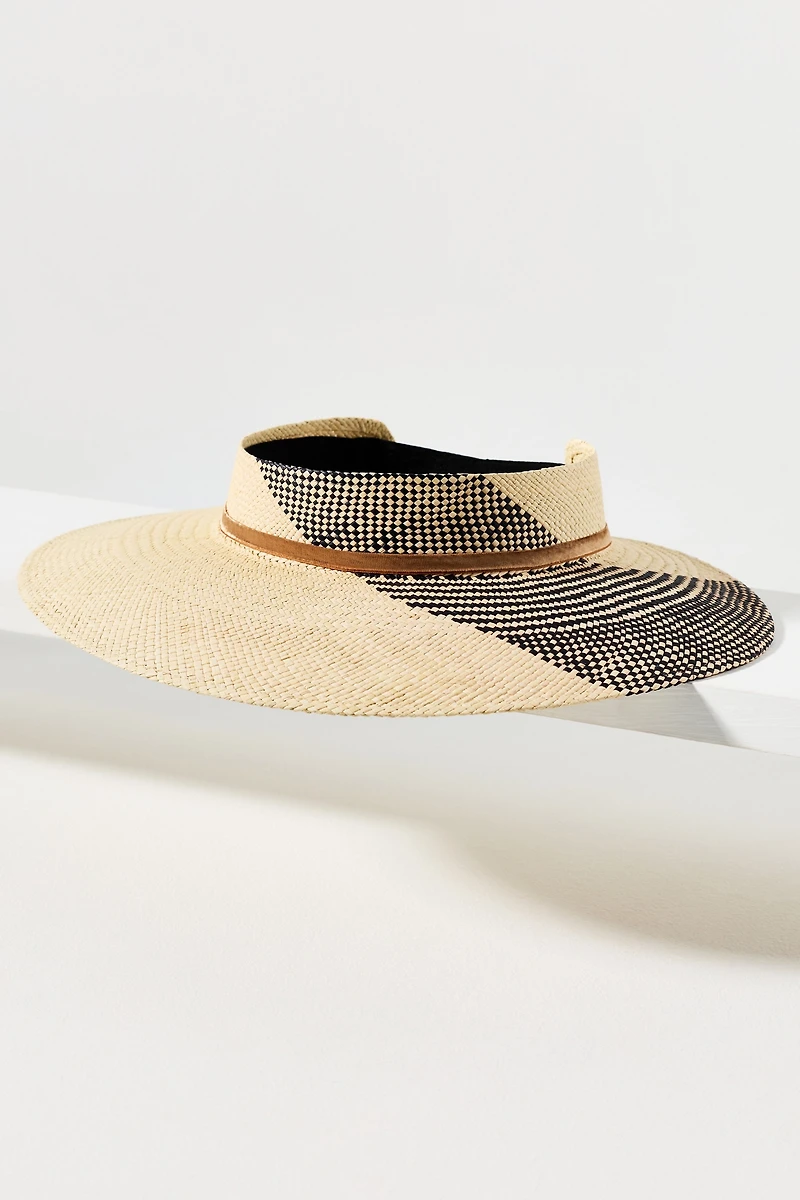 Freya Lupine Stripe Visor