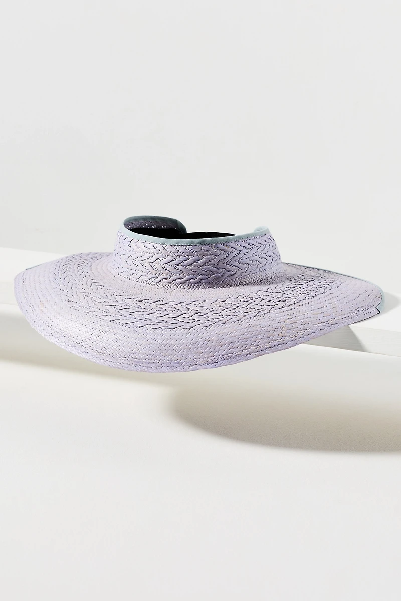 Freya Redwood Wide Straw Visor