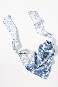 Bright Blooms Hair Scarf
