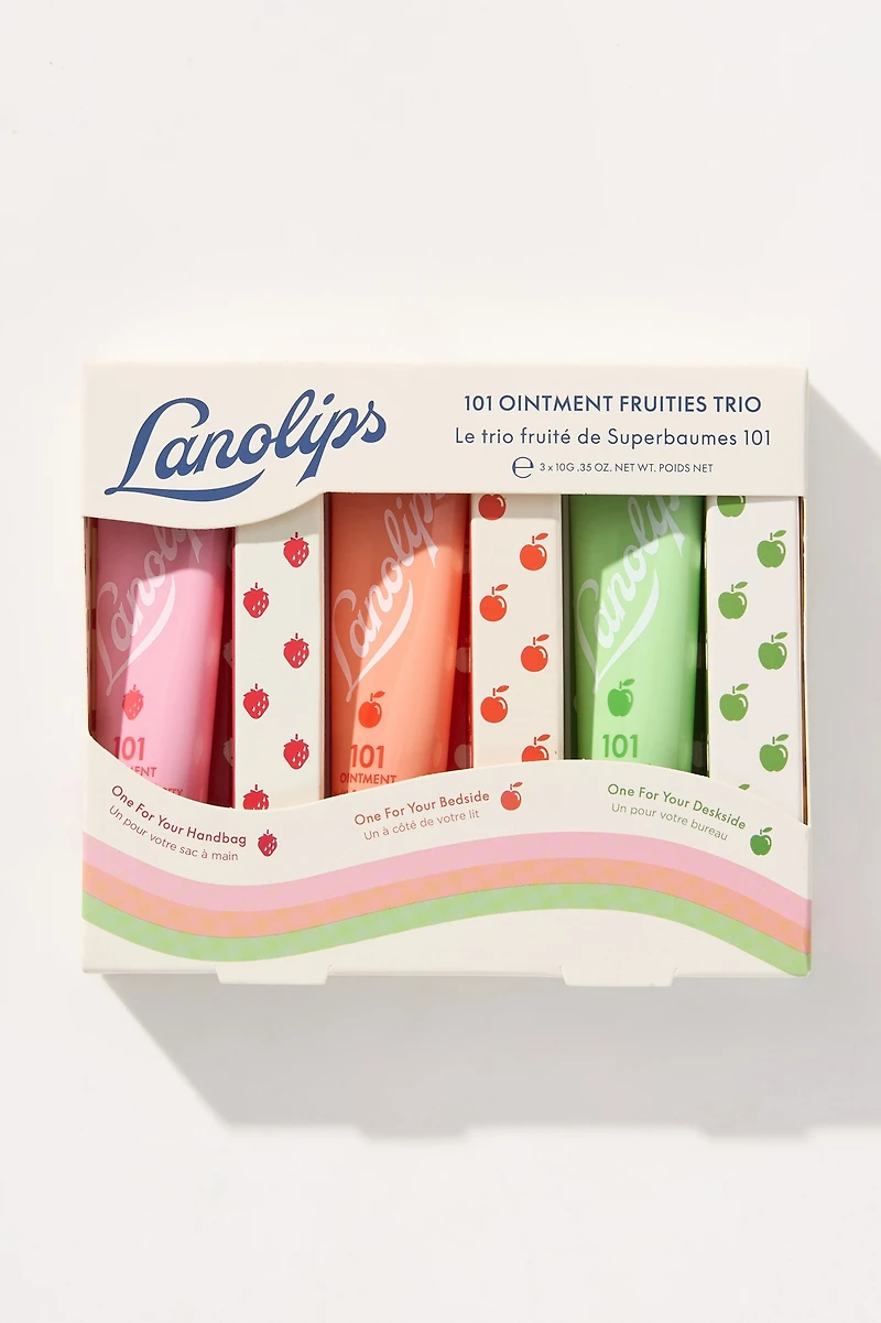 Lanolips 101 Ointment Fruities Trio