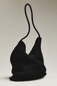 Bembien Sera Woven Suede Slouchy Tote Bag