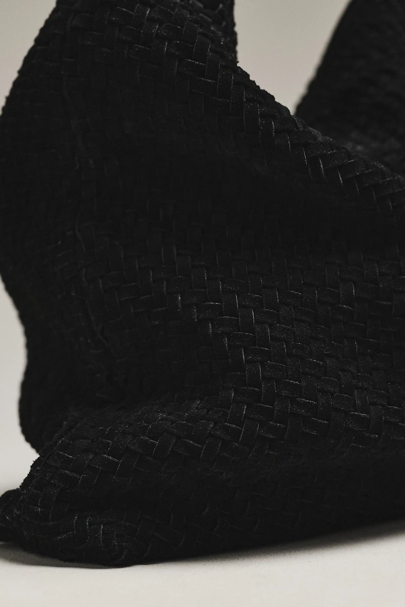 Bembien Sera Woven Suede Slouchy Tote Bag