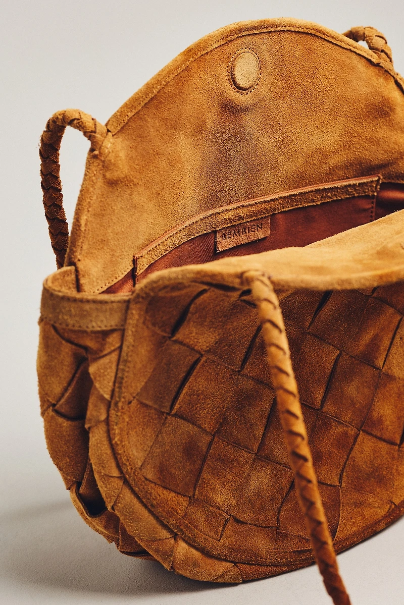 Bembien Emilia Grande Weave Suede Bag