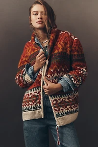 Frantic Wool Christmas Cardigan Sweater