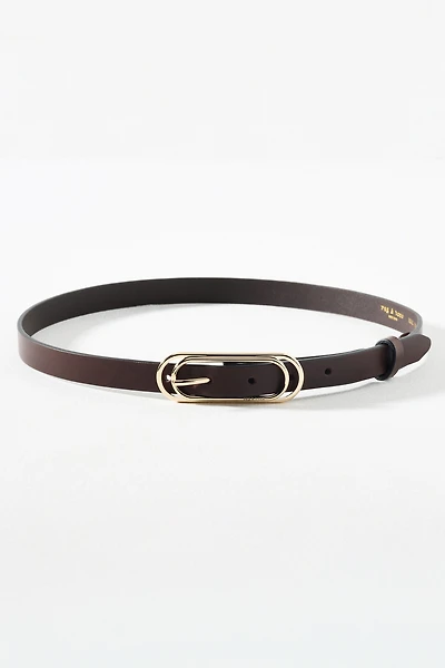 rag & bone Duo Rounded Rebound Leather Belt