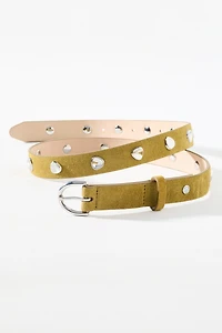 rag & bone Brynn Studded Suede Belt