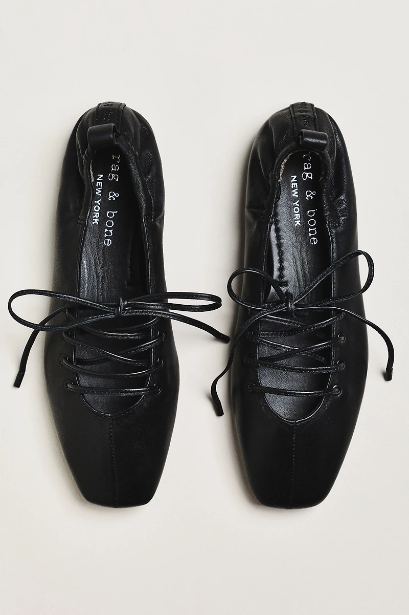 rag & bone Sophia Tie Ballet Flats