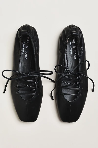 rag & bone Sophia Tie Ballet Flats