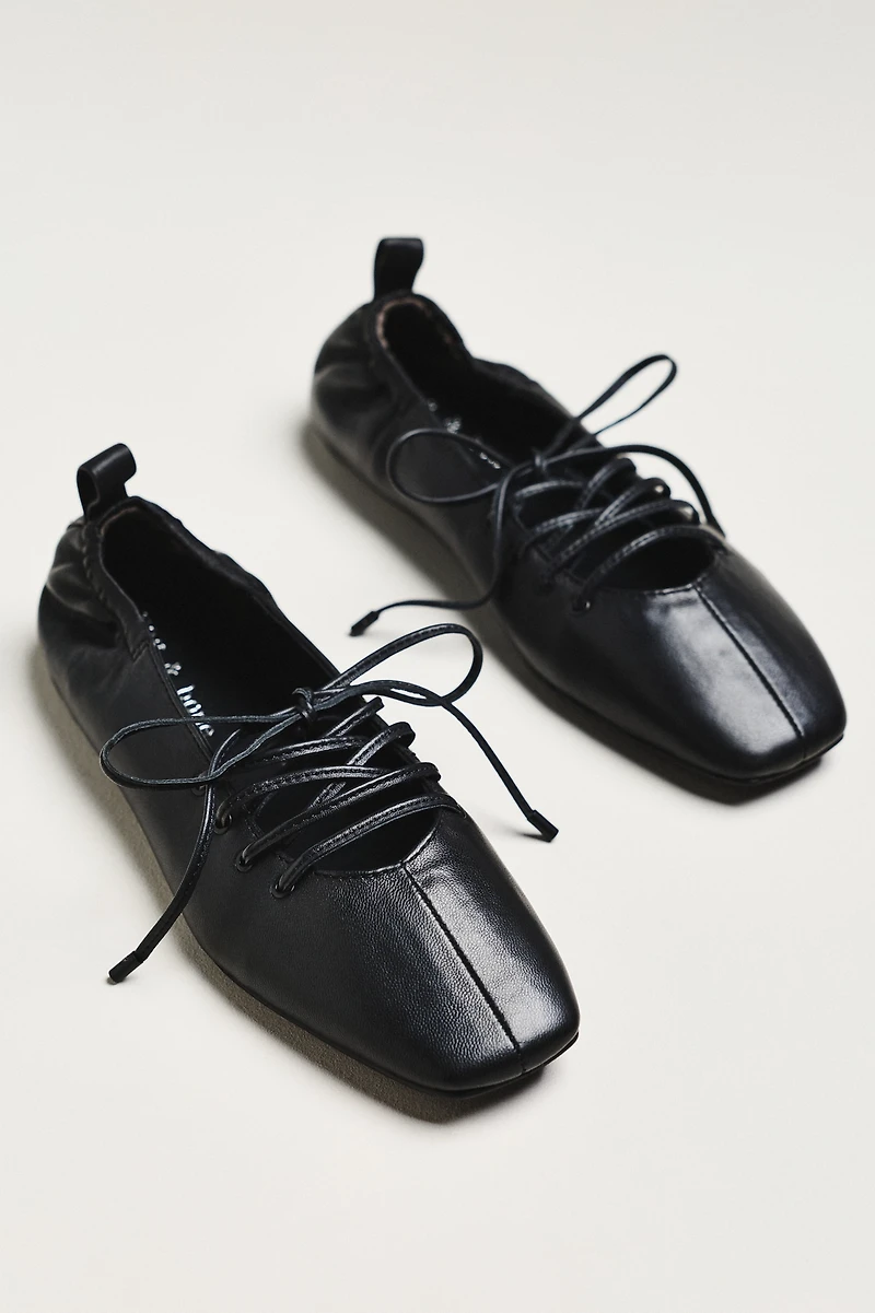 rag & bone Sophia Tie Ballet Flats