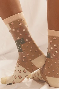 Casa Clara Rae Patch Socks