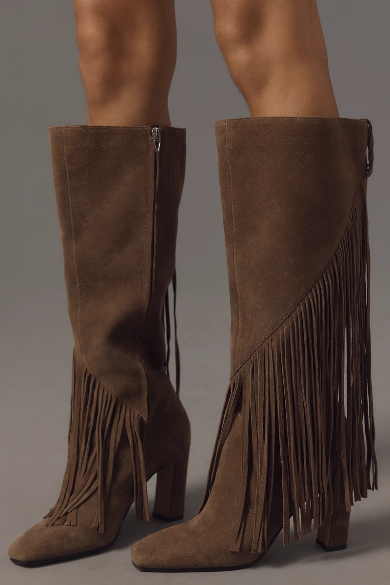Dolce Vita Giano Suede Fringe Boots