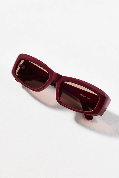 Elite Eyewear Slim Rectangle Sunglasses