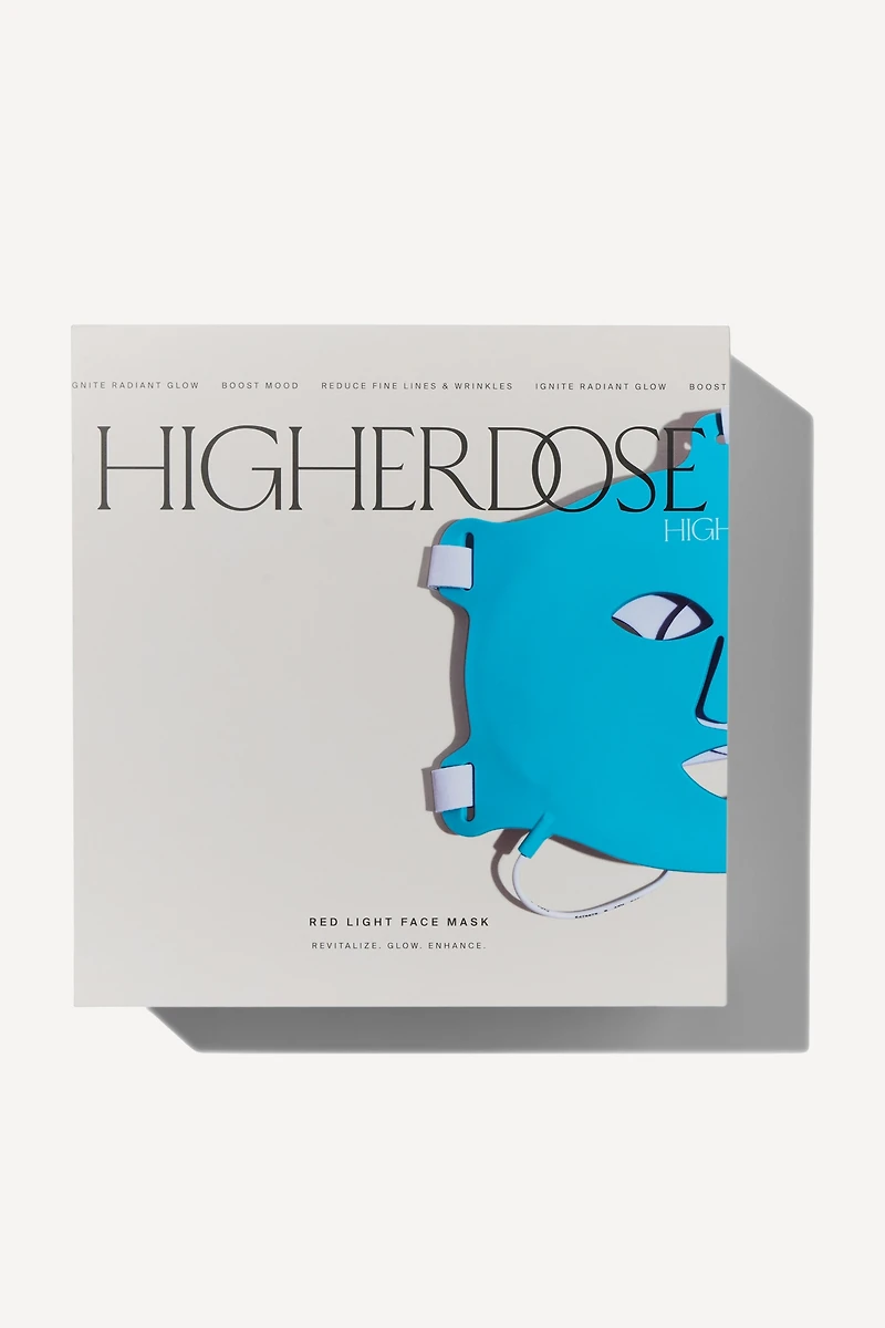 HigherDOSE Red Light Face Mask