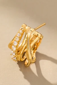 Joanna Laura Constantine Mini Multi-Wave Earrings